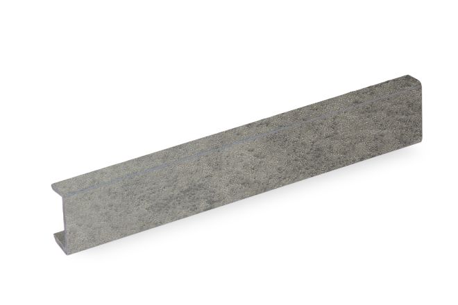 Торцевая заглушка, H=100мм, Камень темный арт.19 в Челябинске