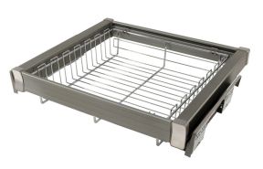 DX003-700 Выдвижная полка многофункциональная 690*120*470 графит/хром
