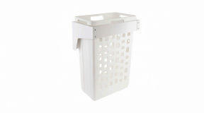 HAMPER LF45 Корзина для белья откидная, 1 емкость (48л), цвет белый